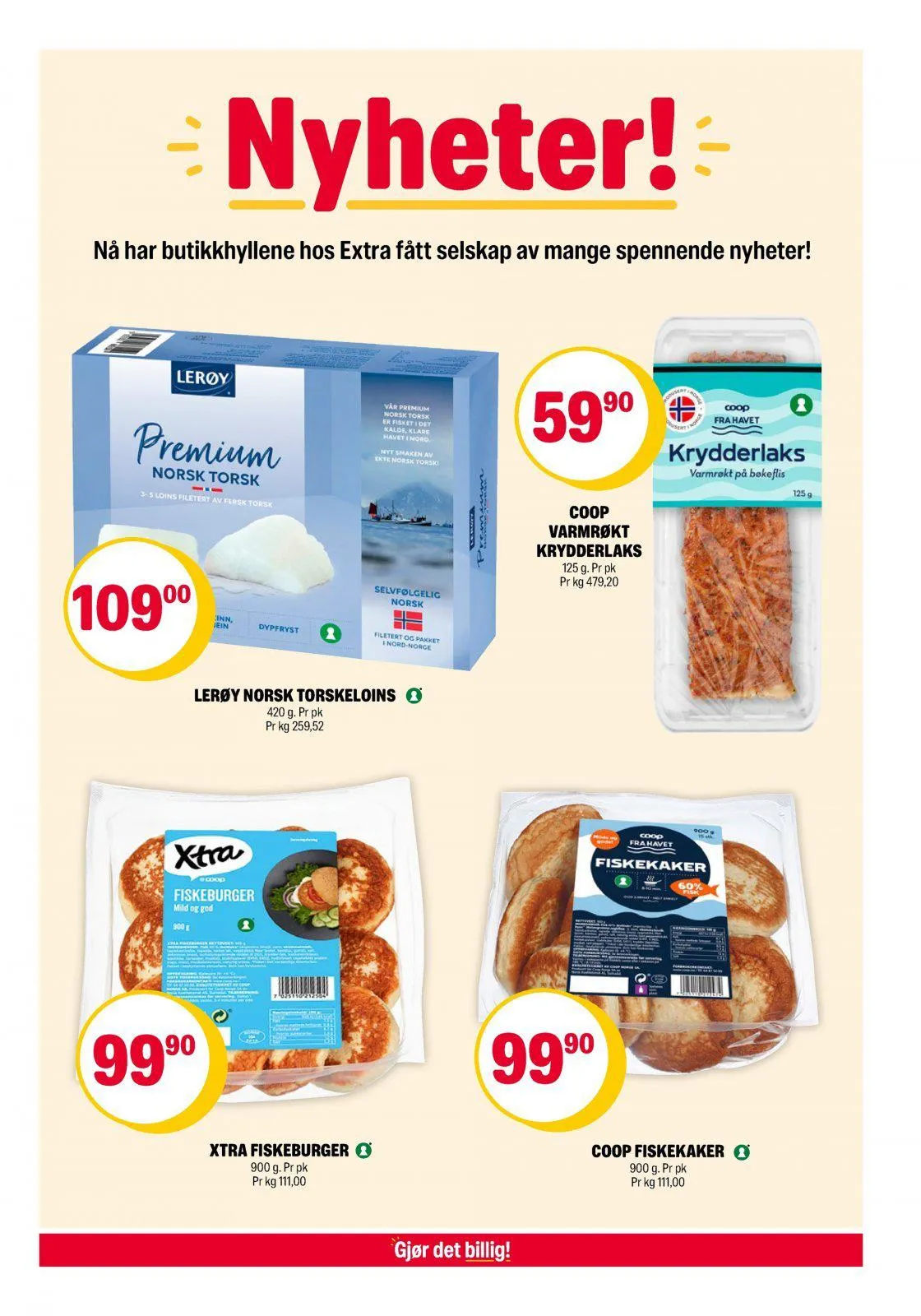 COOP Extra kundeavis til 01.10.2023 fra 30. september til 1. oktober 2023 - kundeavisside 11