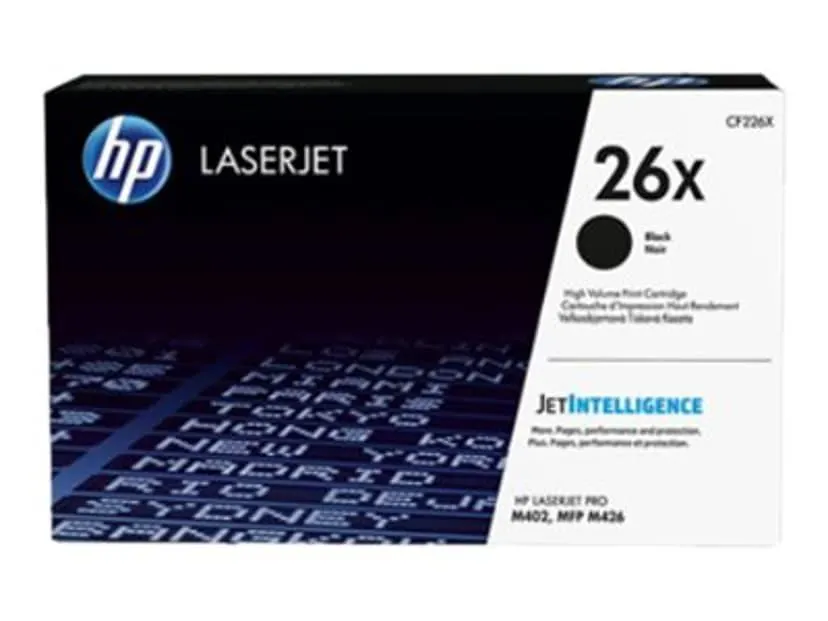 Toner Svart 26X 9K - CF226X