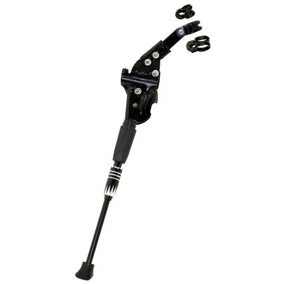 Sykkelstøtte Messingschlager alloy, black,