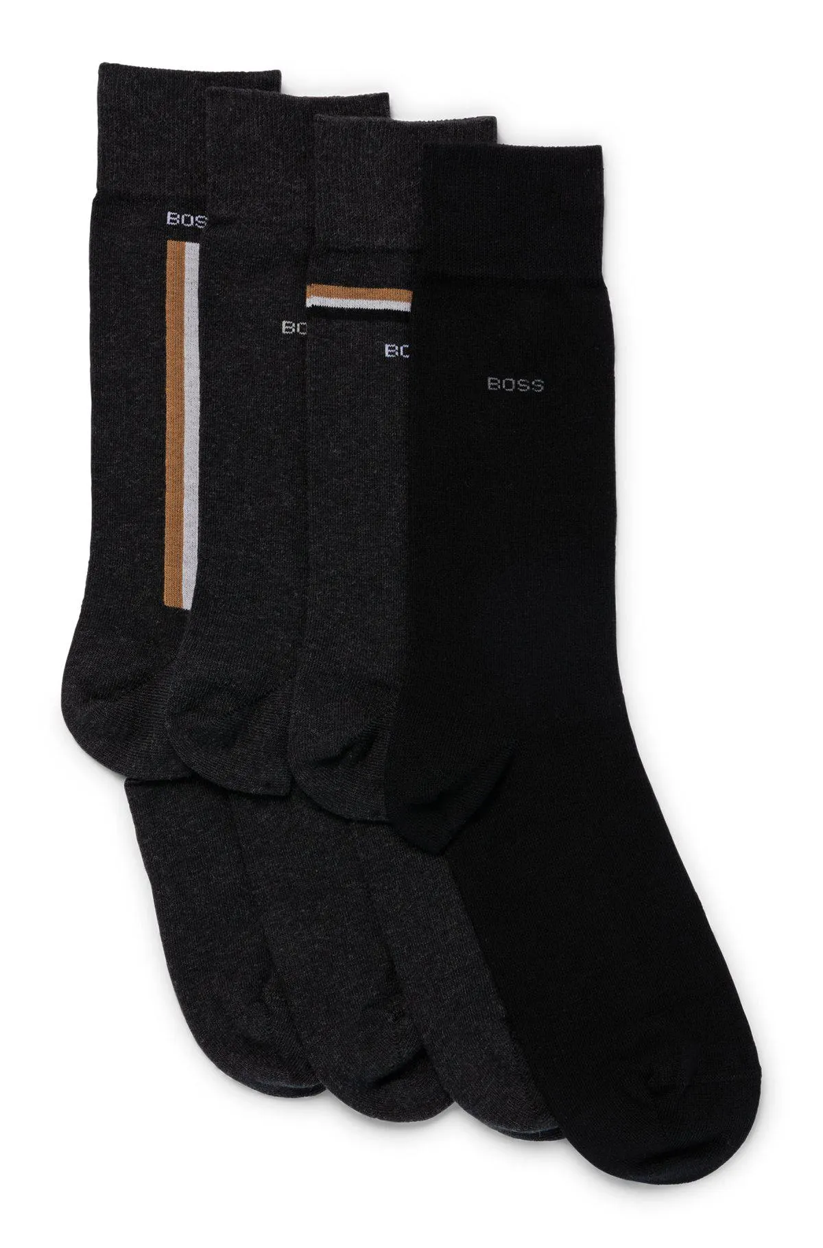 Four-pack of regular-length socks