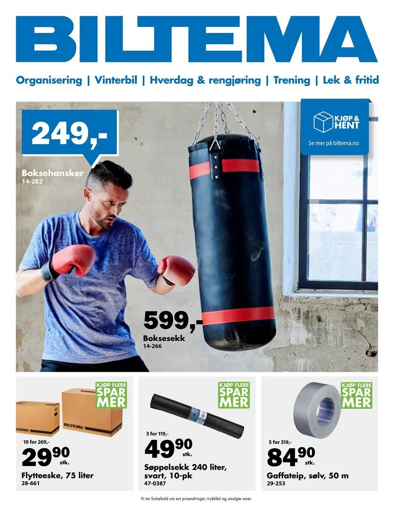 Biltema Kundeavis fra 19. februar til 23. mars 2025 - kundeavisside 1