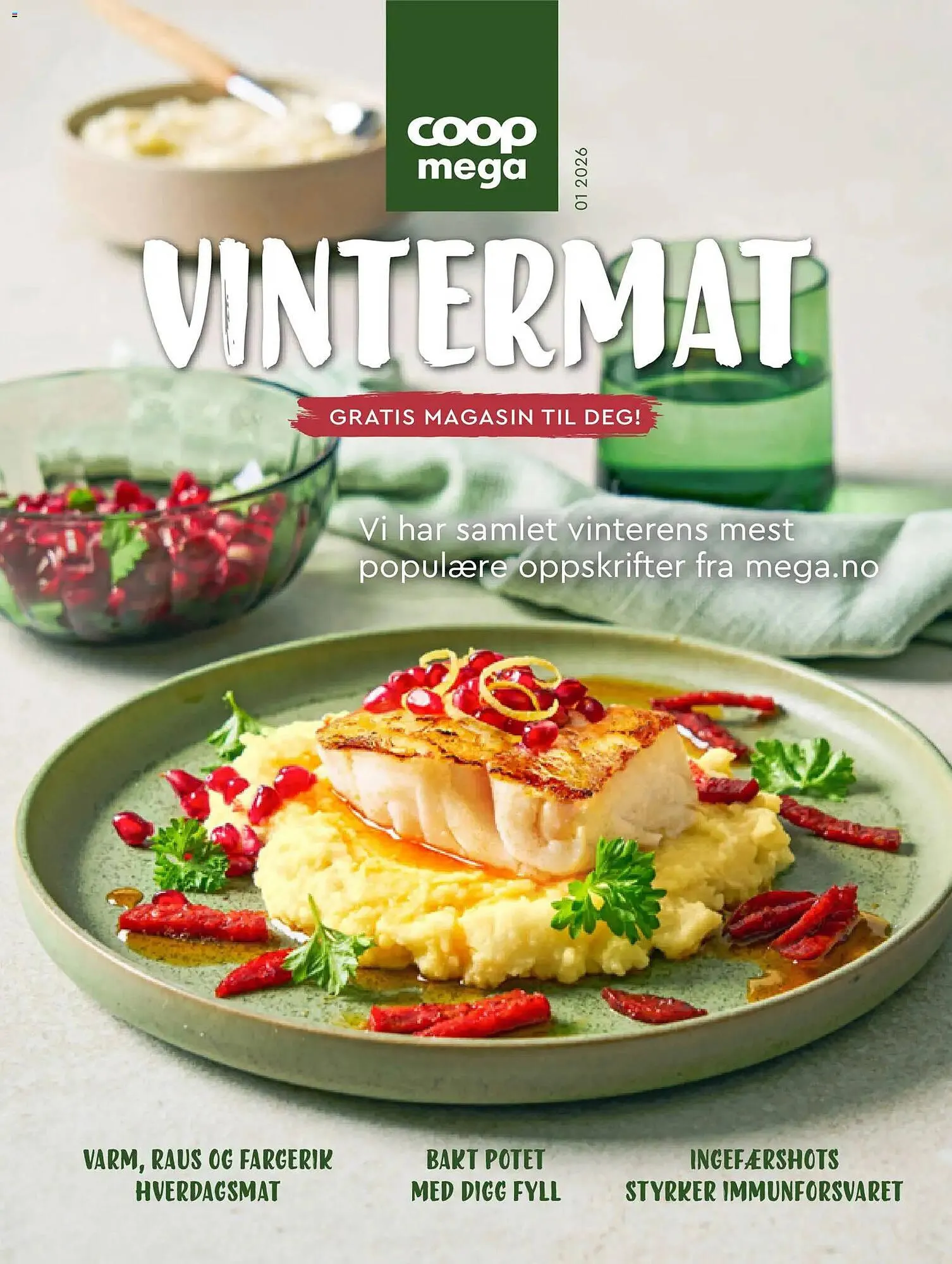 Coop Mega kundeavis fra 7. januar til 6. mars 2026 - kundeavisside 1