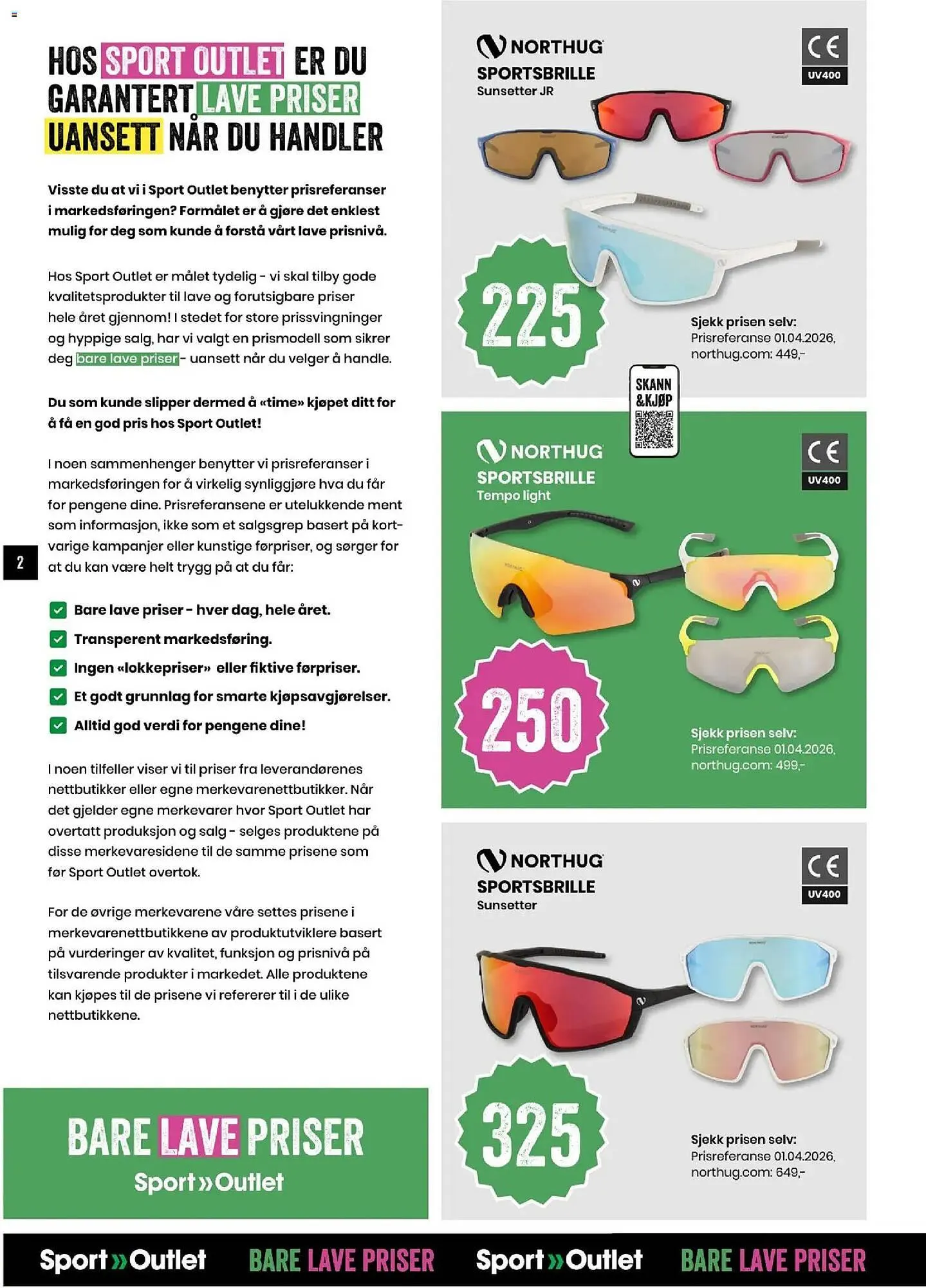 Sport Outlet kundeavis fra 21. april til 26. april 2026 - kundeavisside 2