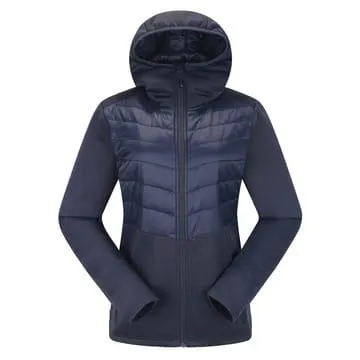 Skogstad W Berge Hybrid Hettejakke Parisian Night