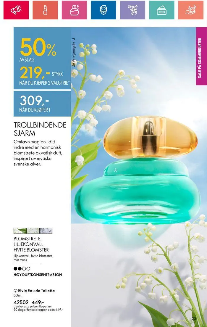 ORIFLAME Kundeavis fra 20. juni til 4. juli 2024 - kundeavisside 23