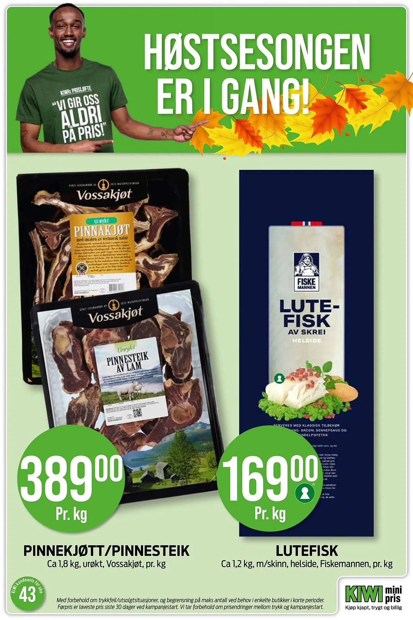 Kiwi kundeavis fra 20. oktober til 26. oktober 2025 - kundeavisside 15