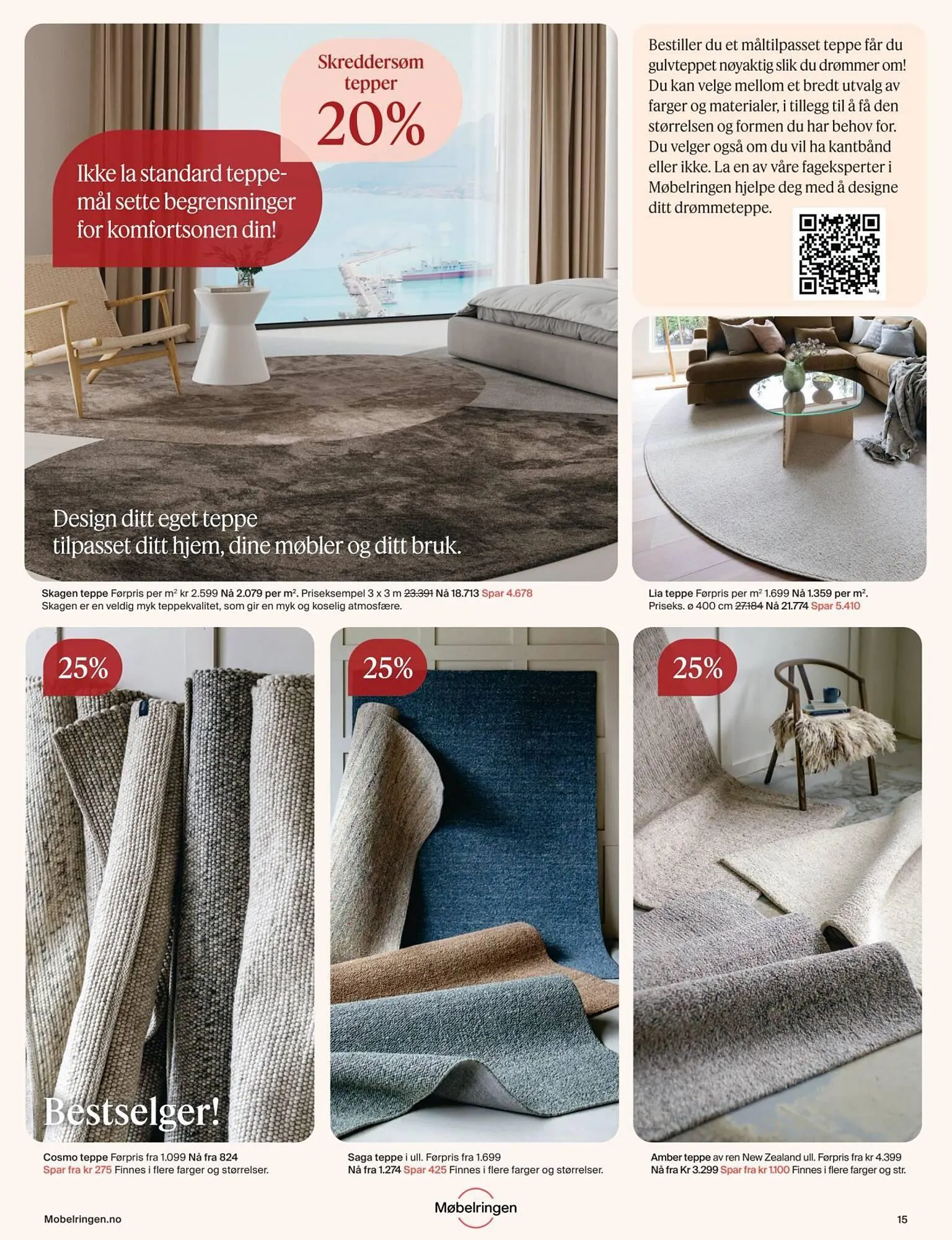 Møbelringen kundeavis fra 24. mars til 28. april 2026 - kundeavisside 15