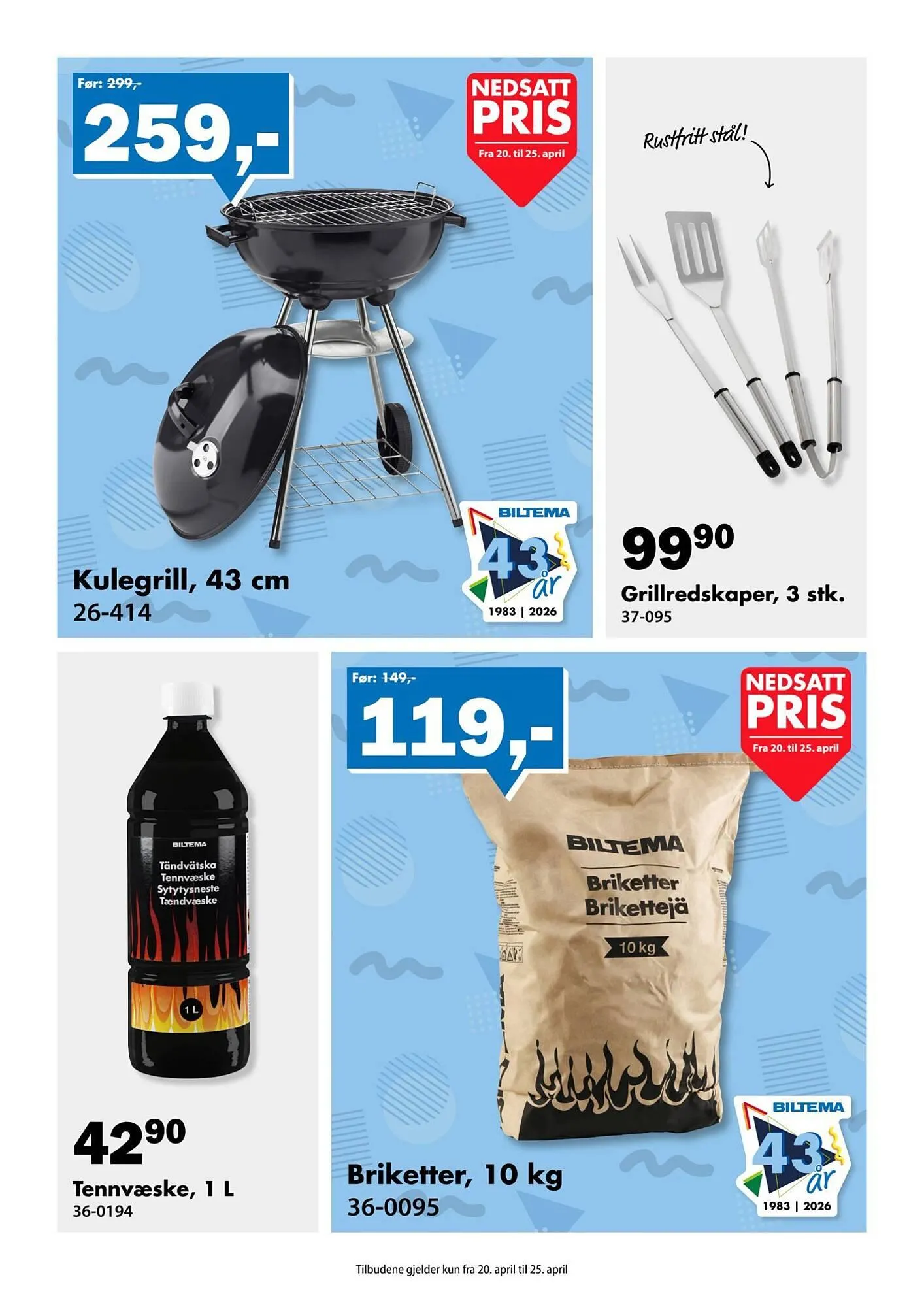 Biltema kundeavis fra 20. april til 26. april 2026 - kundeavisside 2