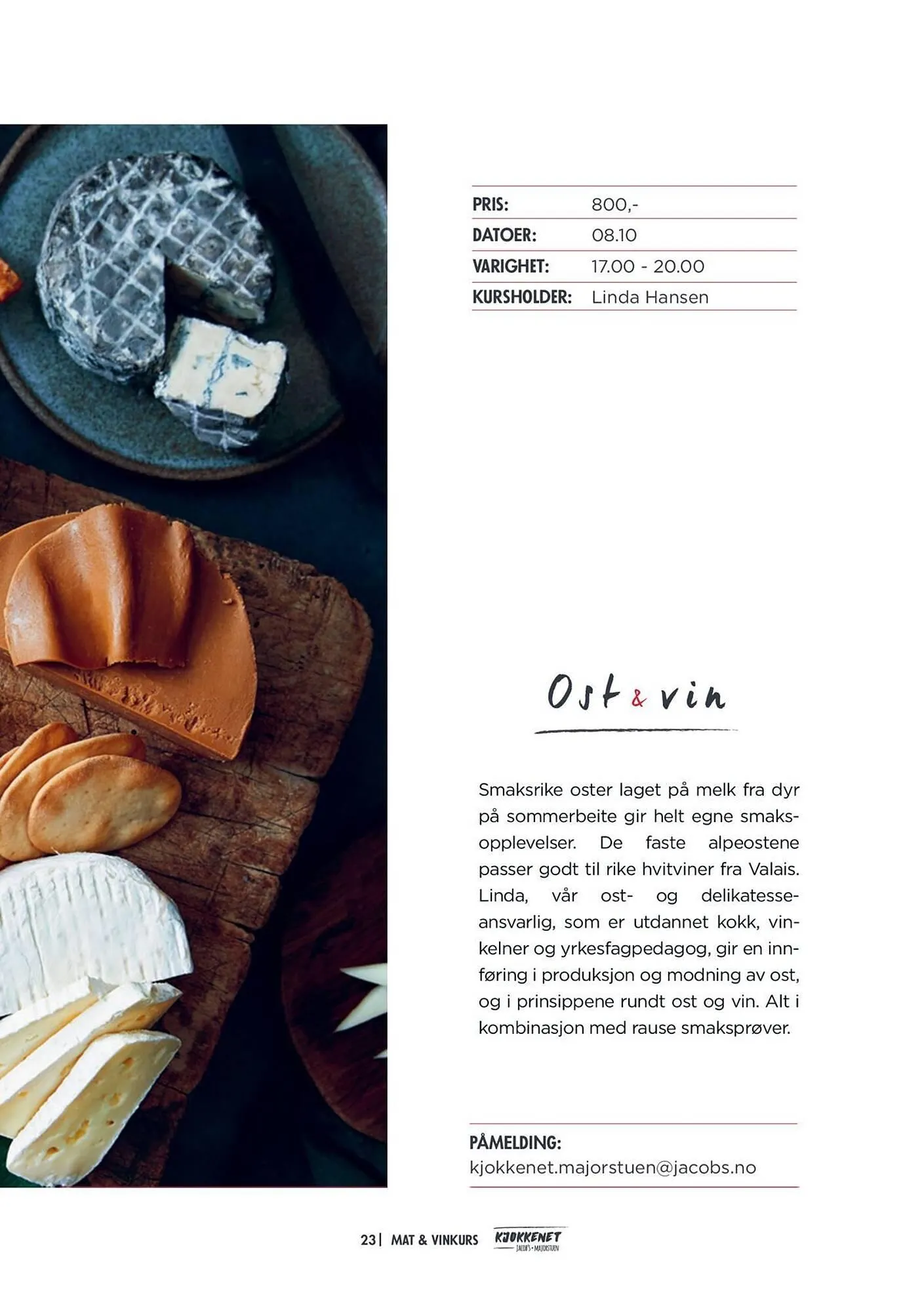 Jacobs Kundeavis fra 1. september til 31. desember 2025 - kundeavisside 23