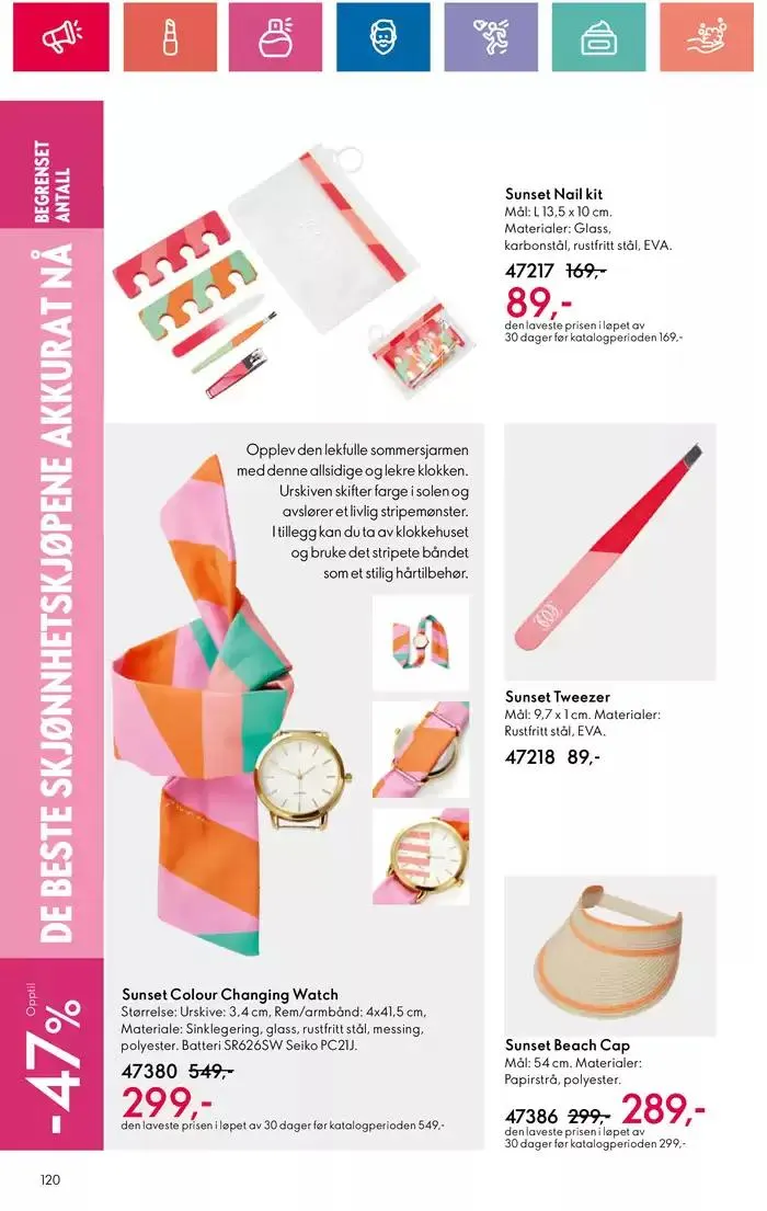 ORIFLAME Kundeavis fra 26. oktober til 9. november 2024 - kundeavisside 120