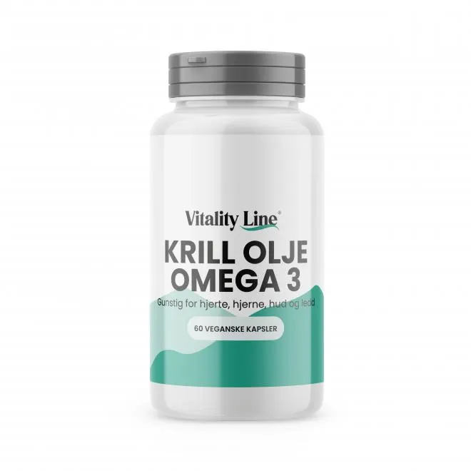 Vitality Line Krill Olje Omega 3 60 kaps
