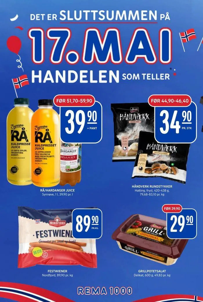 Rema 1000 Kundeavis fra 12. mai til 18. mai 2024 - kundeavisside 29