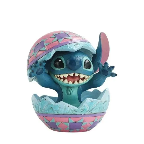 An Alien Hatched Stitch in Easter Egg 12 cm