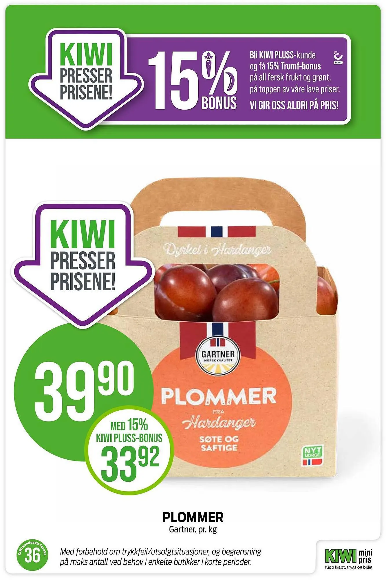 Kiwi Kundeavis fra 3. september til 10. september 2023 - kundeavisside 19