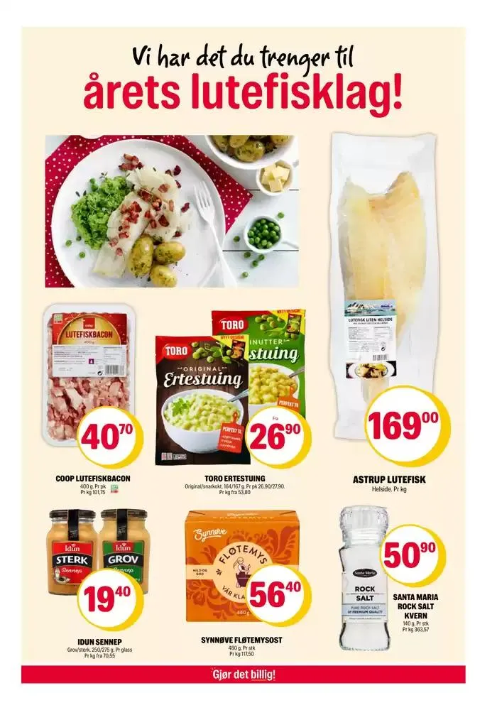 Coop Extra Kundeavis fra 18. november til 24. november 2024 - kundeavisside 23