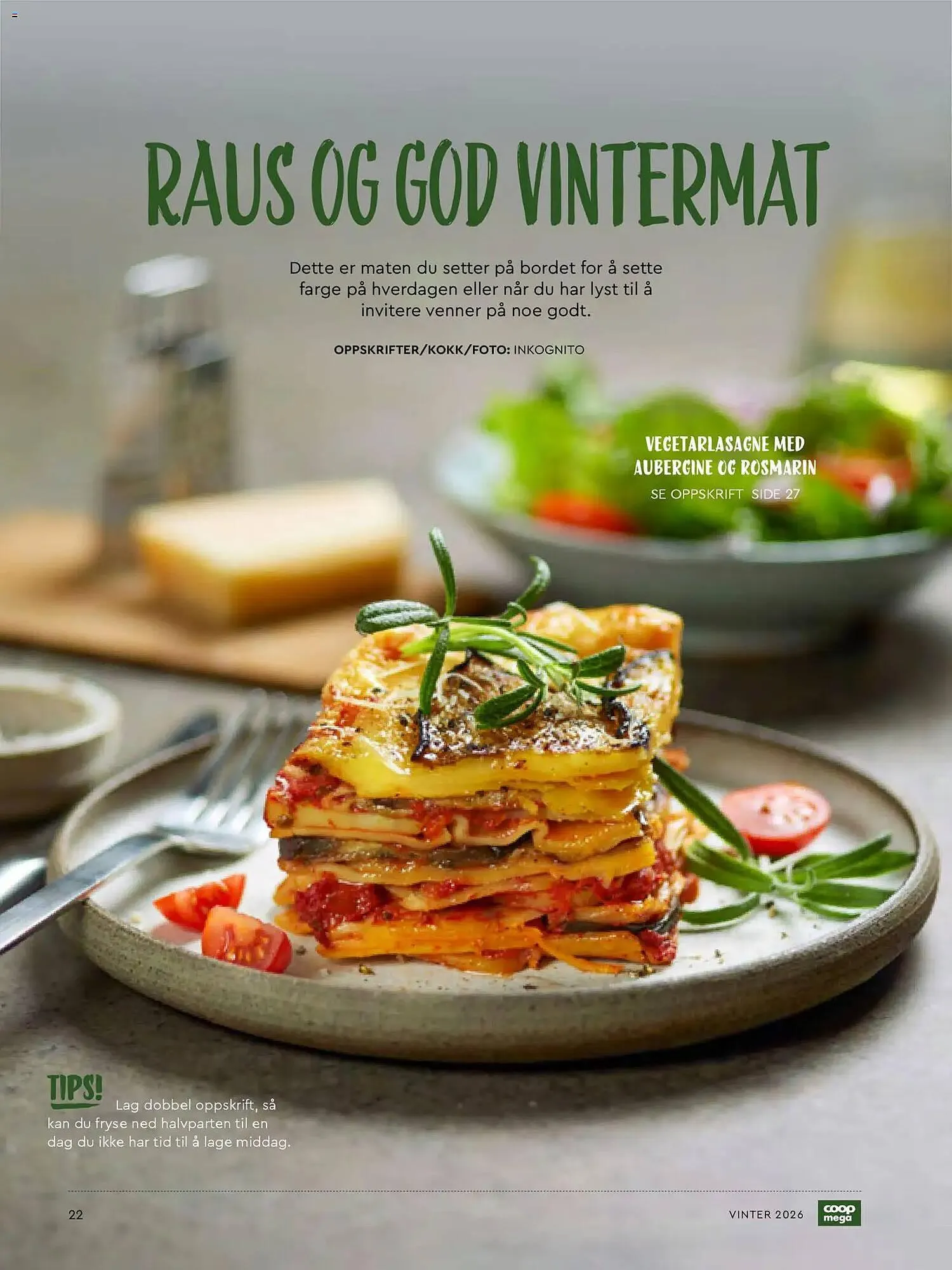 Coop Mega kundeavis fra 7. januar til 6. mars 2026 - kundeavisside 22