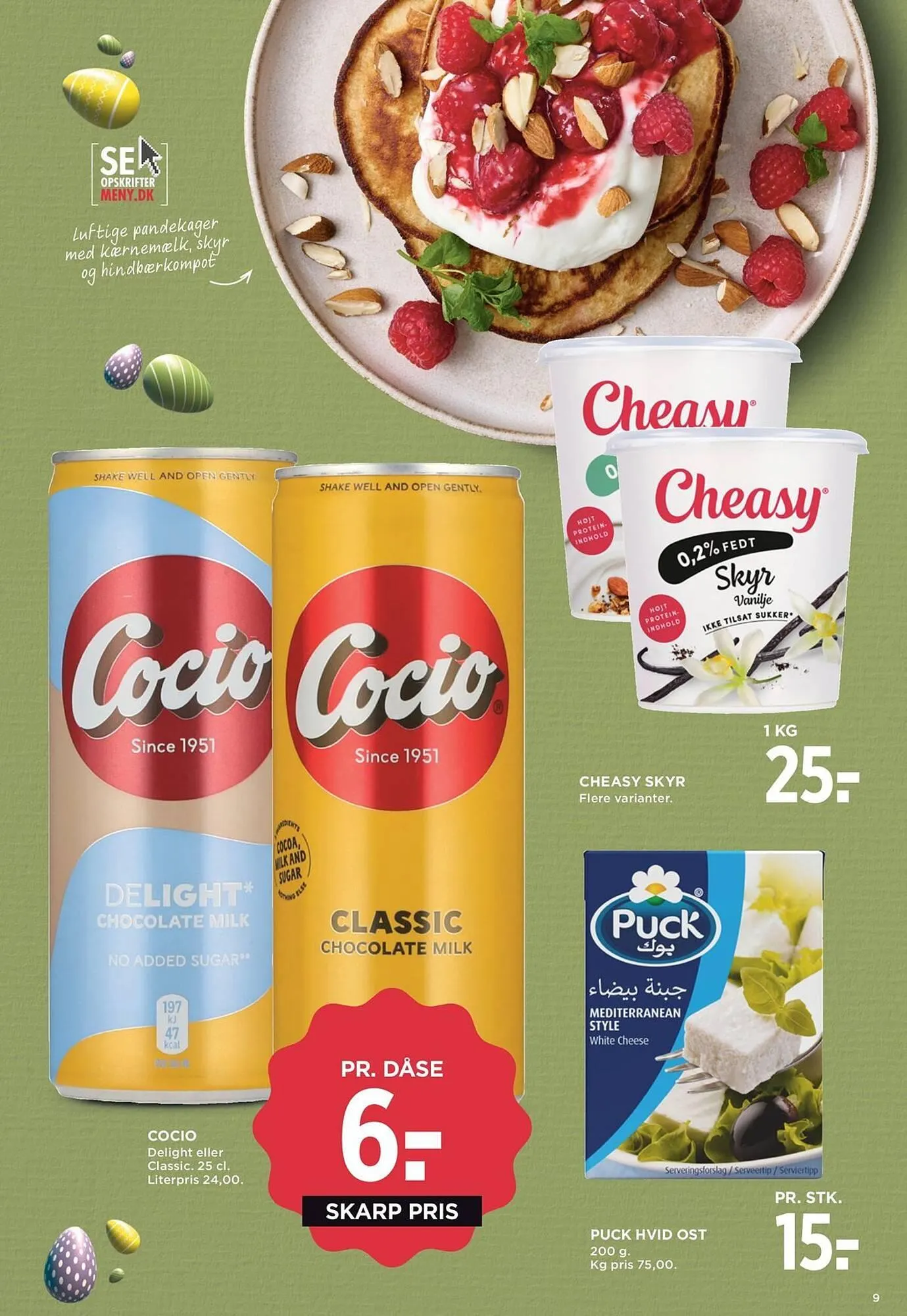 Meny kundeavis fra 13. mars til 19. mars 2026 - kundeavisside 9