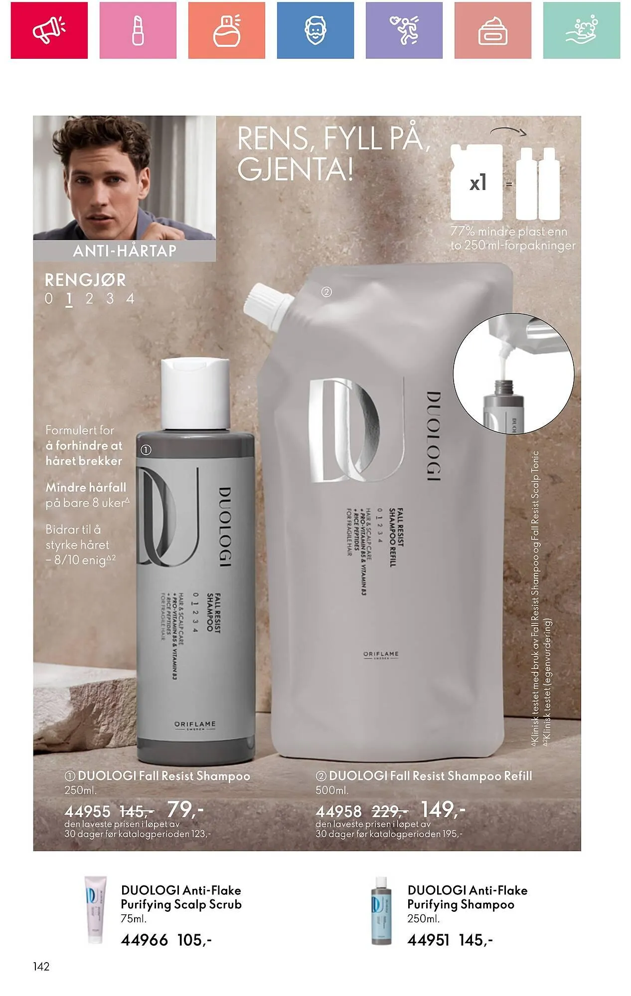 Oriflame Kundeavis fra 5. januar til 25. januar 2025 - kundeavisside 142