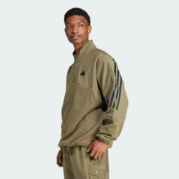 Felpa Future Icons 3-Stripes 1/4-Zip