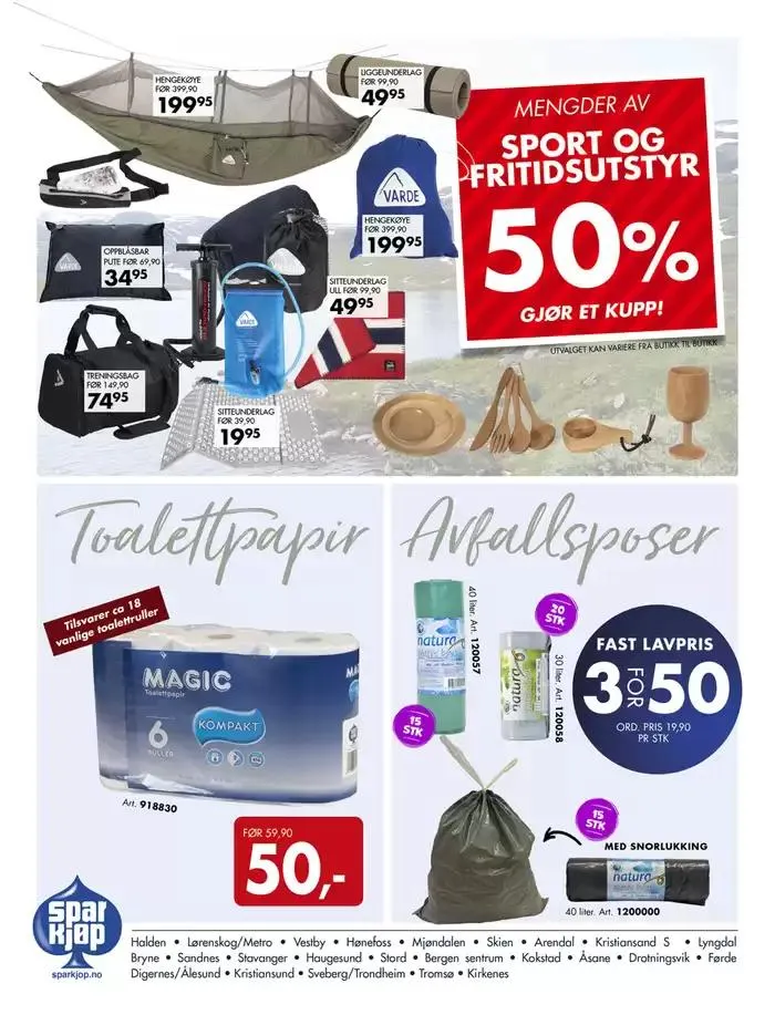 Sparkjøp Kundeavis fra 3. mars til 16. mars 2025 - kundeavisside 8