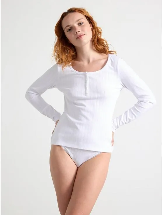 Pyjamastopp i pointelle