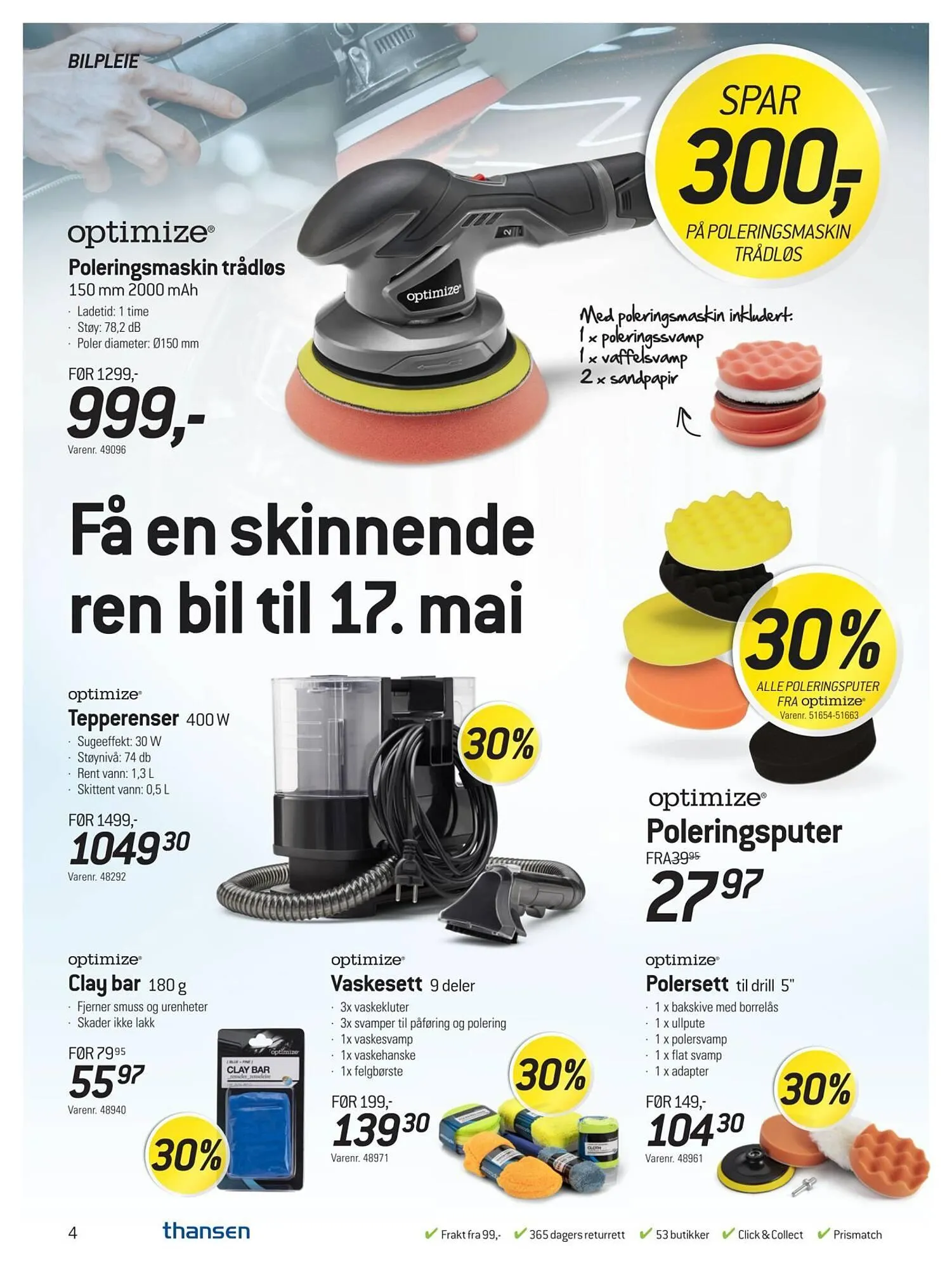 Thansen kundeavis fra 24. april til 29. mai 2026 - kundeavisside 4