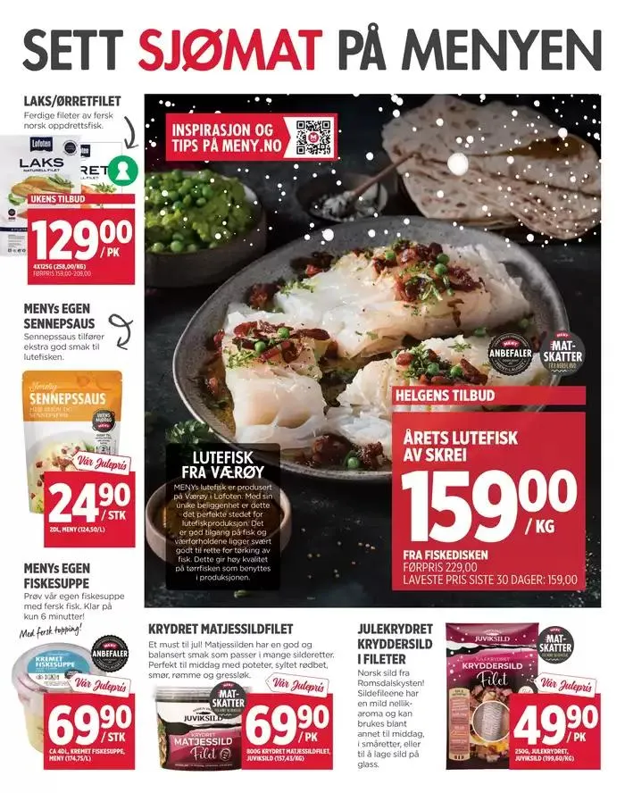 Meny Kundeavis fra 21. november til 5. desember 2024 - kundeavisside 2