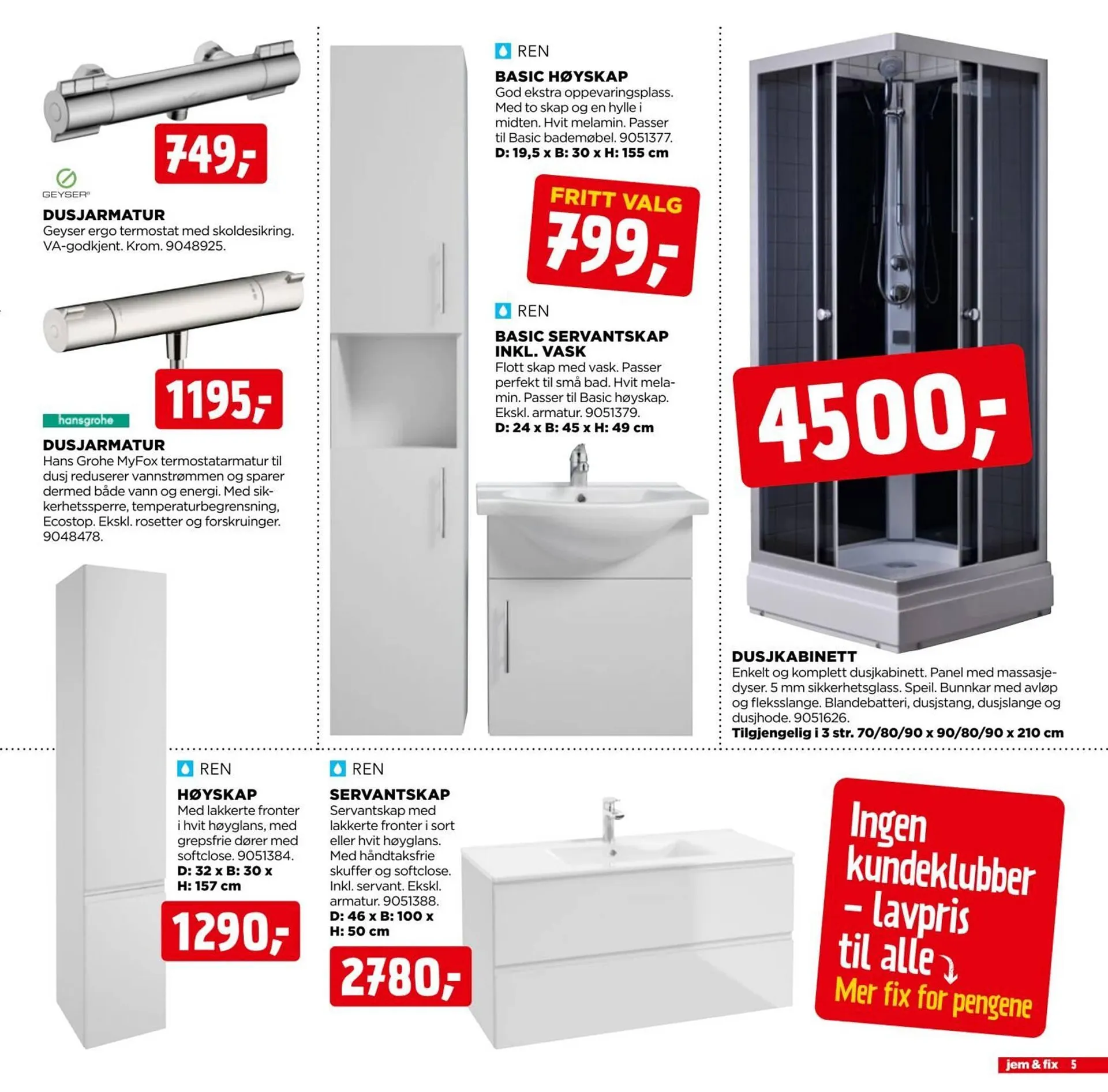 jem & fix Kundeavis fra 31. desember til 11. januar 2025 - kundeavisside 5
