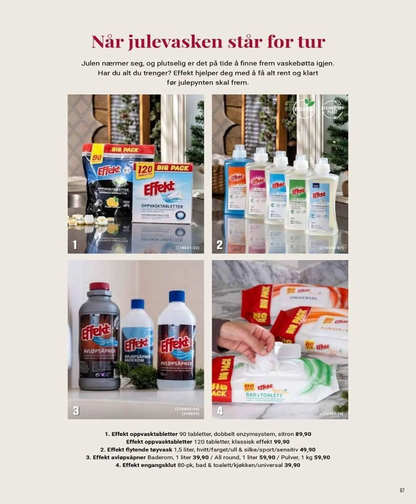 Europris kundeavis fra 29. oktober til 24. desember 2025 - kundeavisside 67