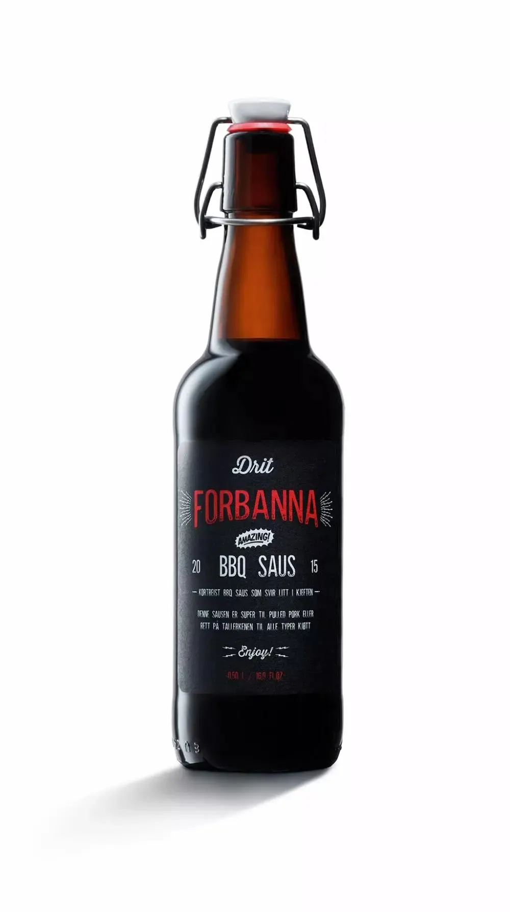 Drit Forbanna - BBQ - BBQ saus - 0,5 l