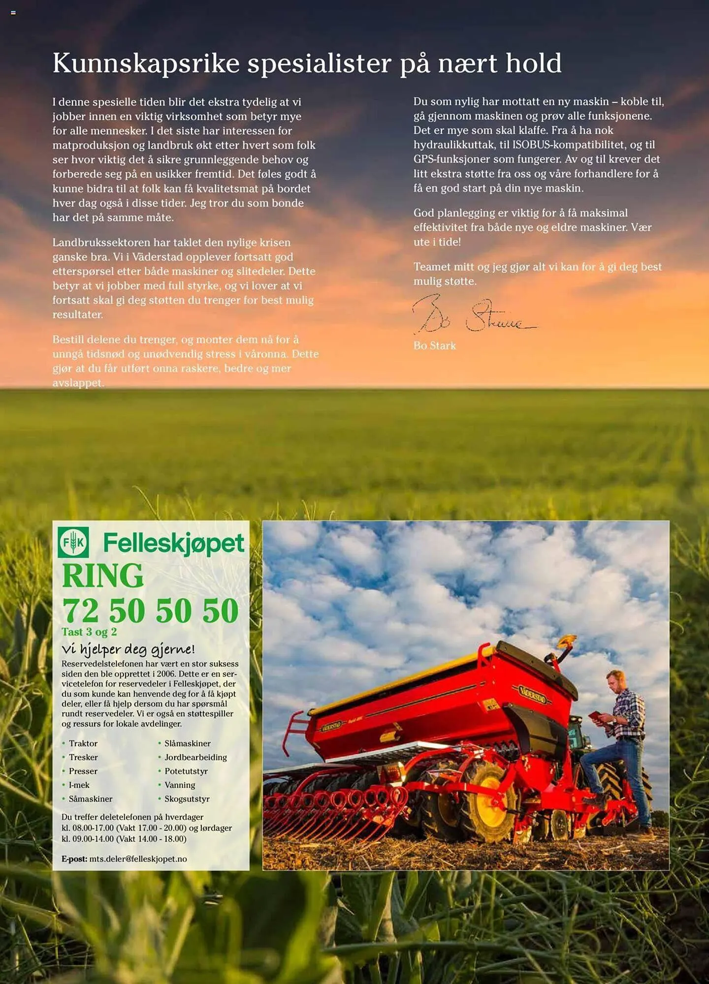 Felleskjøpet Kundeavis fra 29. februar til 31. desember 2024 - kundeavisside 2