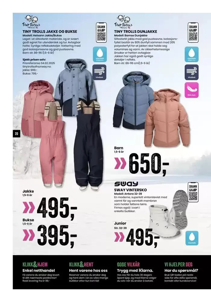 Folder Sport Outlet fra 21. februar til 7. mars 2025 - kundeavisside 20