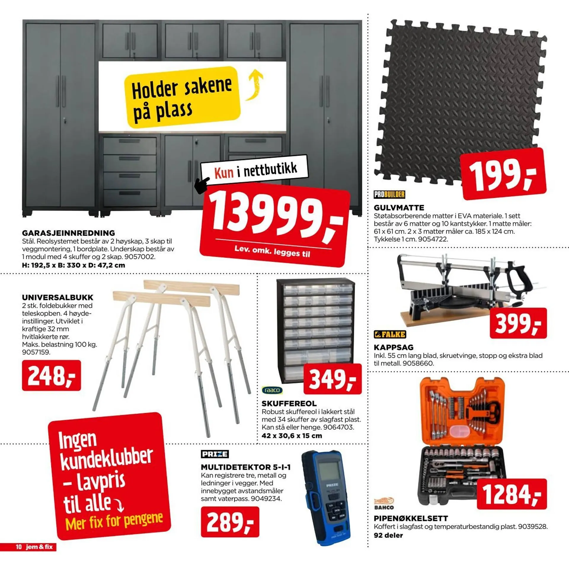 Jem & fix kundeavis fra 15. mars til 22. mars 2026 - kundeavisside 10