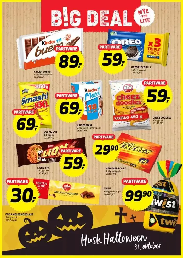 Spar nå med våre tilbud fra 28. oktober til 11. november 2024 - kundeavisside 4