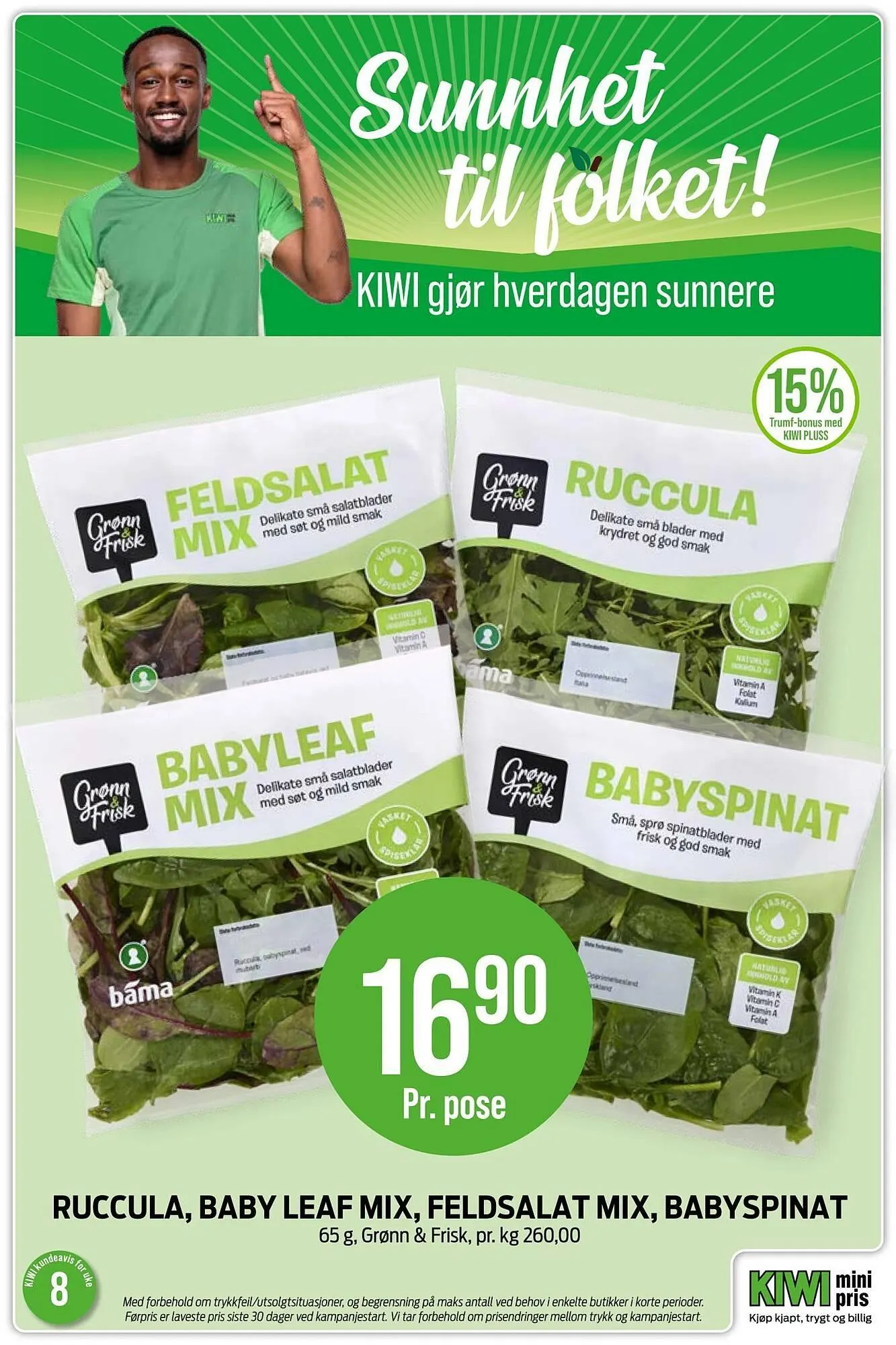 Kiwi kundeavis fra 16. februar til 23. februar 2026 - kundeavisside 18