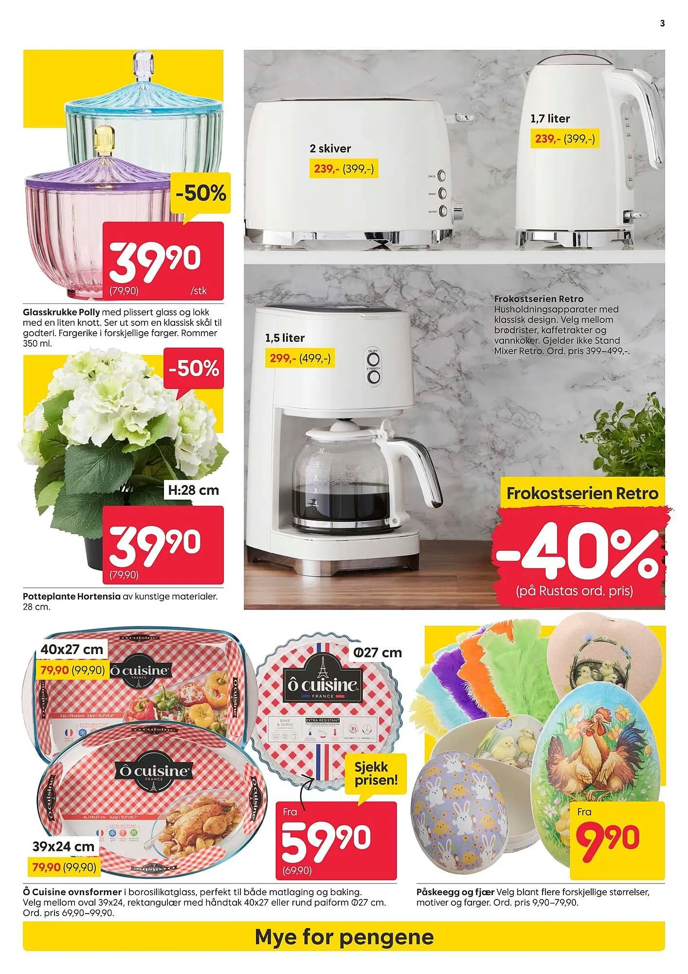 Rusta kundeavis fra 30. mars til 4. april 2026 - kundeavisside 3