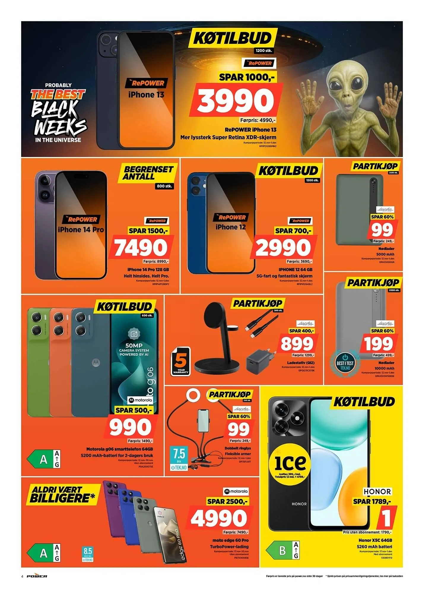 POWER kundeavis fra 17. november til 23. november 2025 - kundeavisside 4