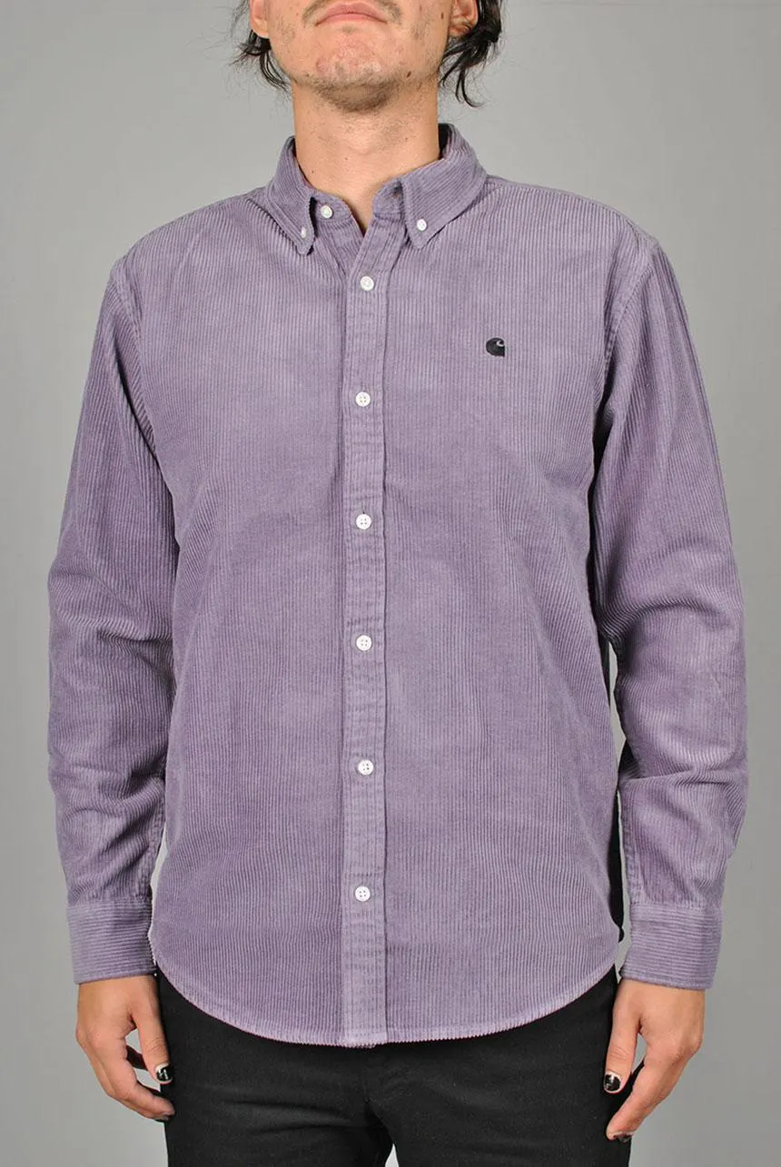 Carhartt WIP L/S Madison Cord Shirt