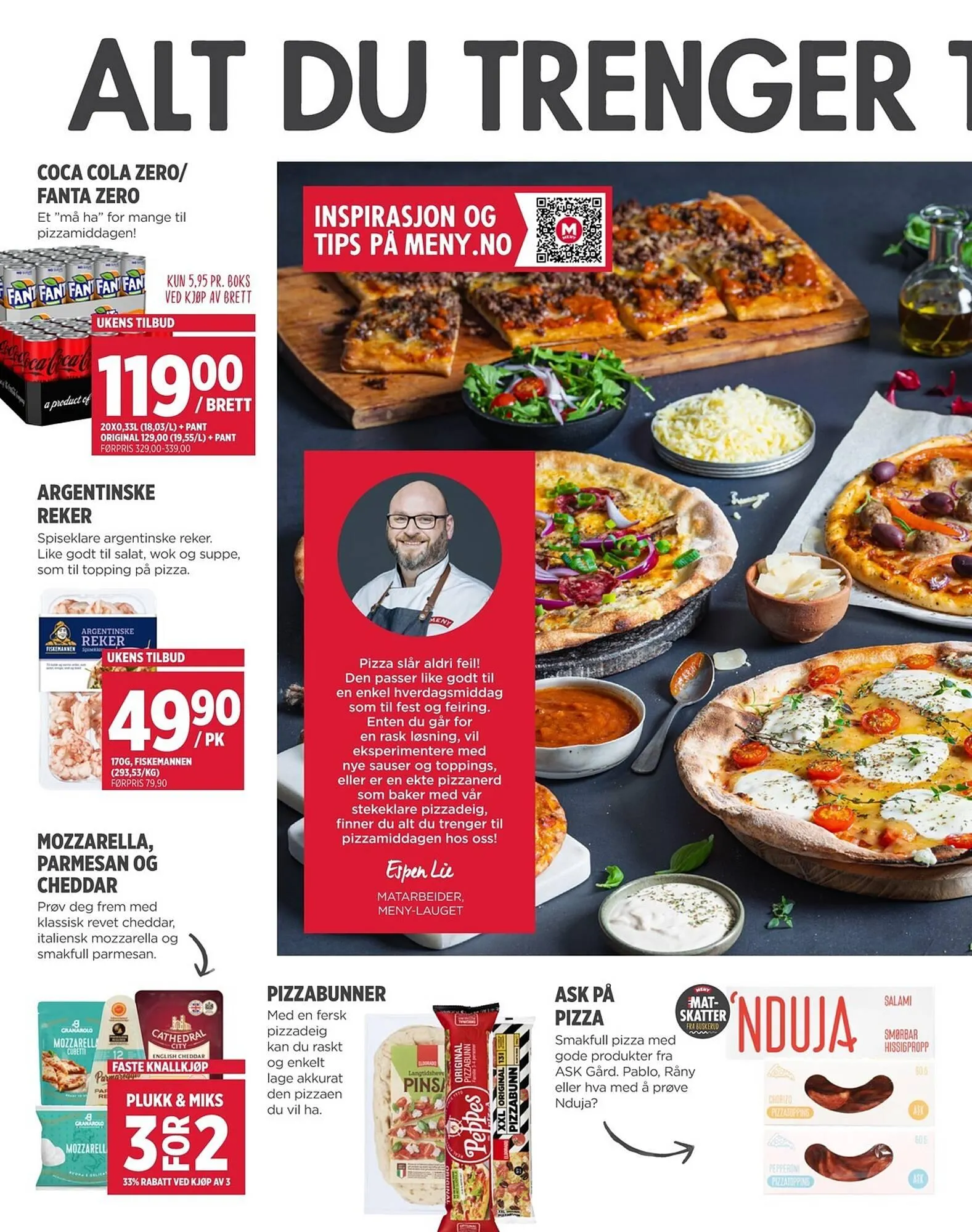 Meny kundeavis fra 16. februar til 21. februar 2026 - kundeavisside 2