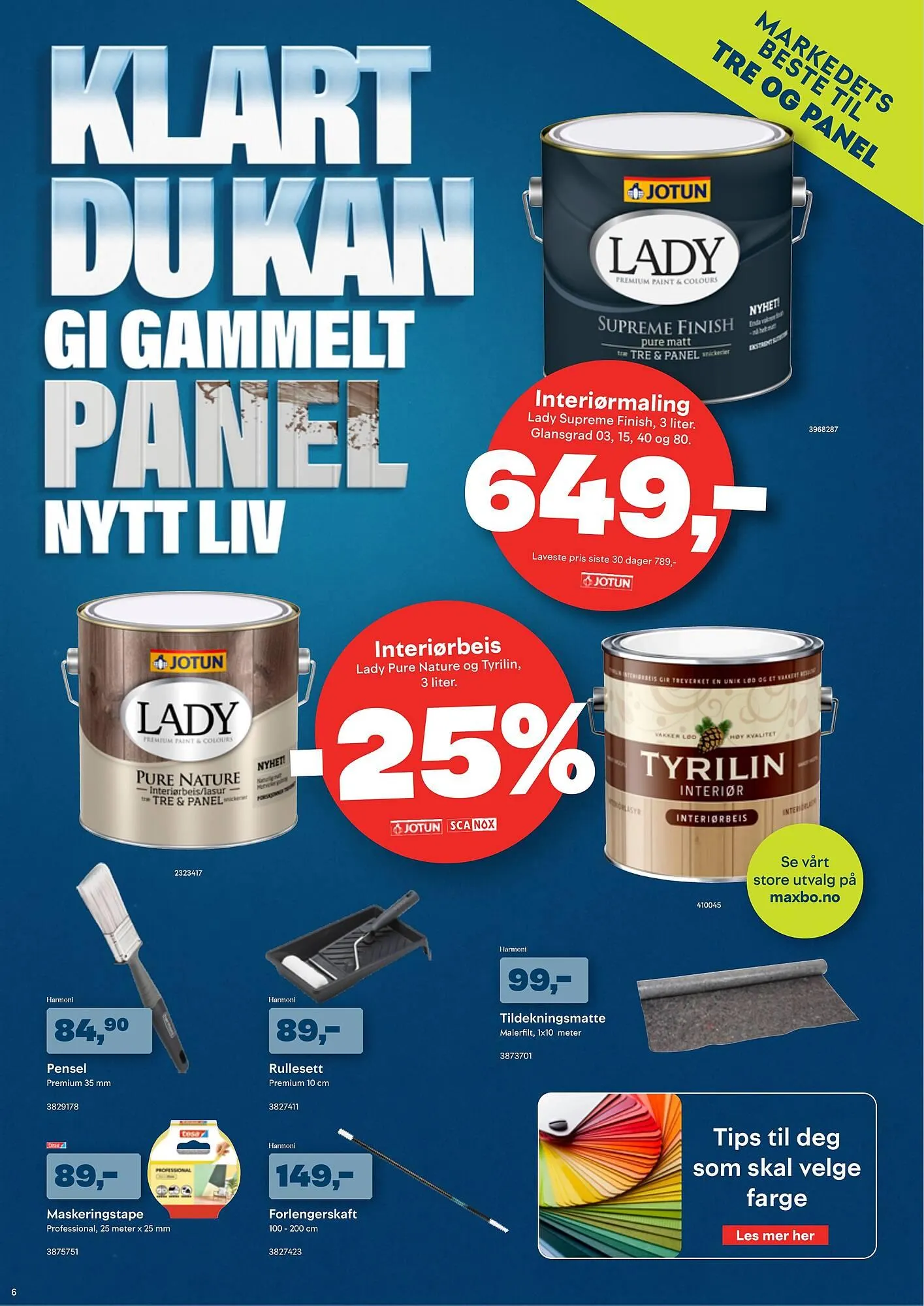 Maxbo Kundeavis fra 3. februar til 2. mars 2025 - kundeavisside 6