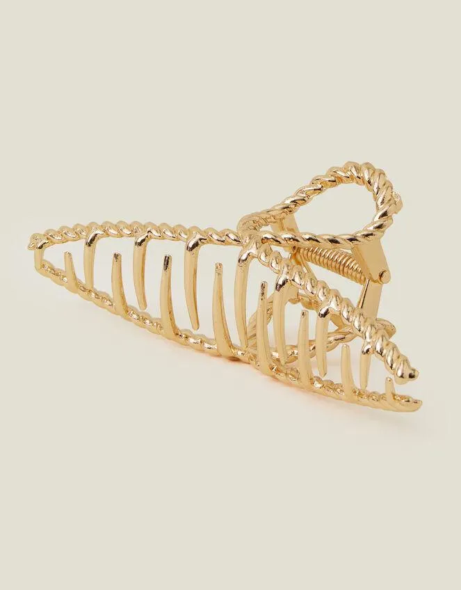 Twisted Metal Claw Clip Gold
