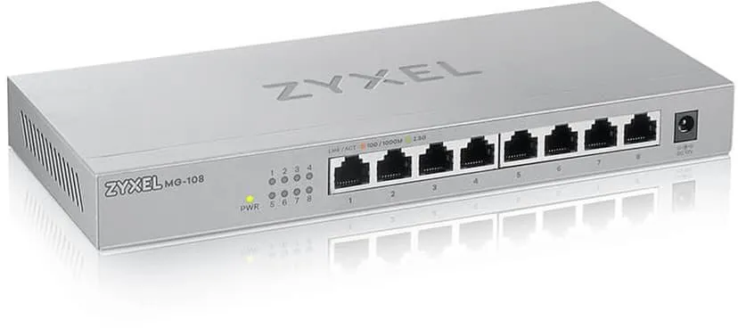 MG-108 8-portars 2.5 Gigabit Switch