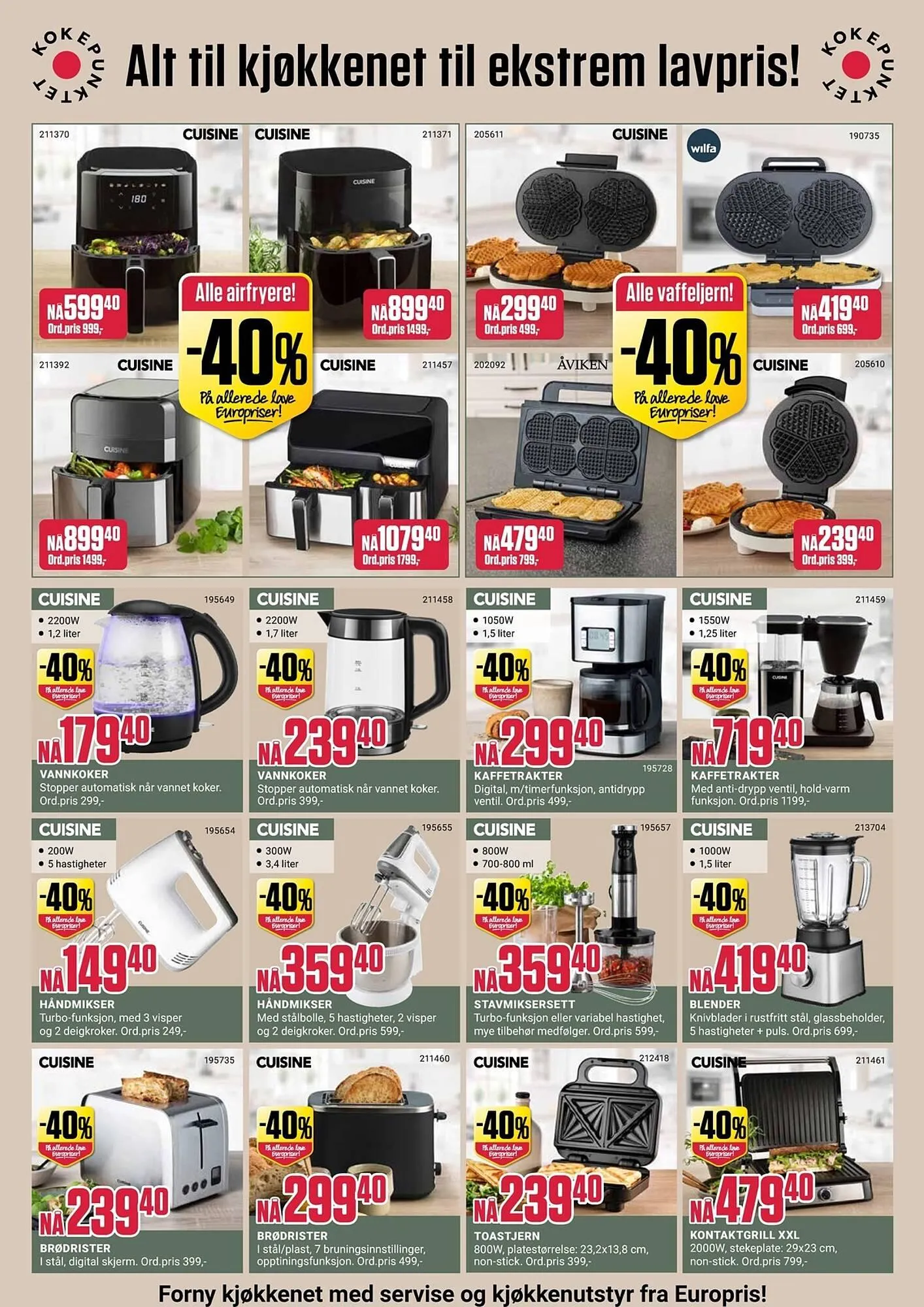 Europris kundeavis fra 3. november til 8. november 2025 - kundeavisside 13