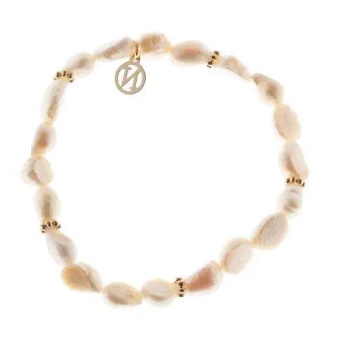 Bari brace gold White