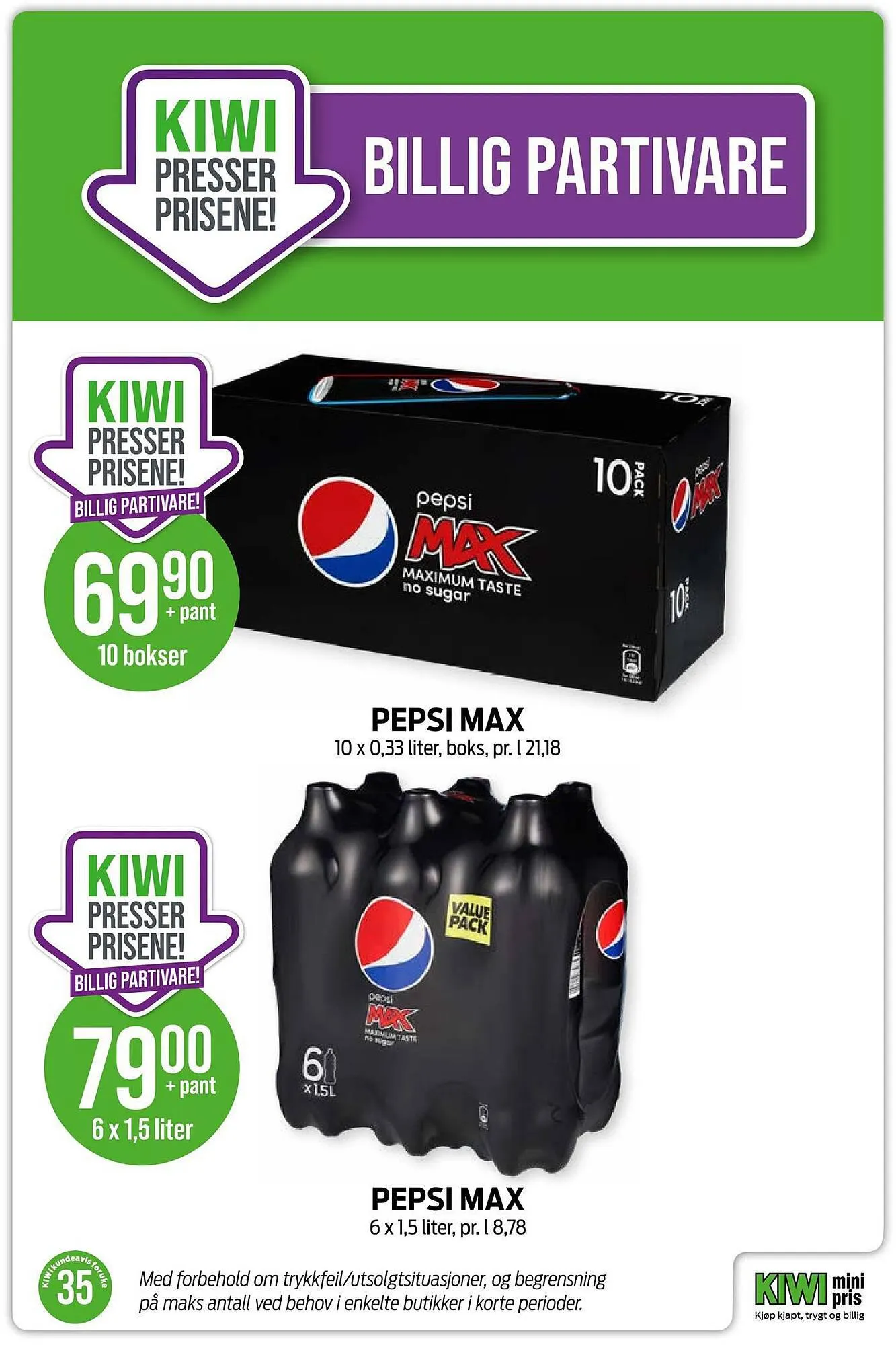 Kiwi Kundeavis fra 27. august til 3. september 2023 - kundeavisside 17