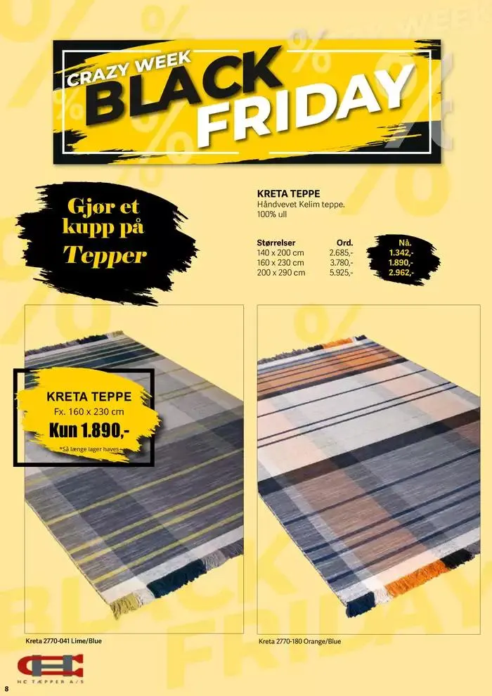 Black Friday fra 21. november til 3. desember 2024 - kundeavisside 8