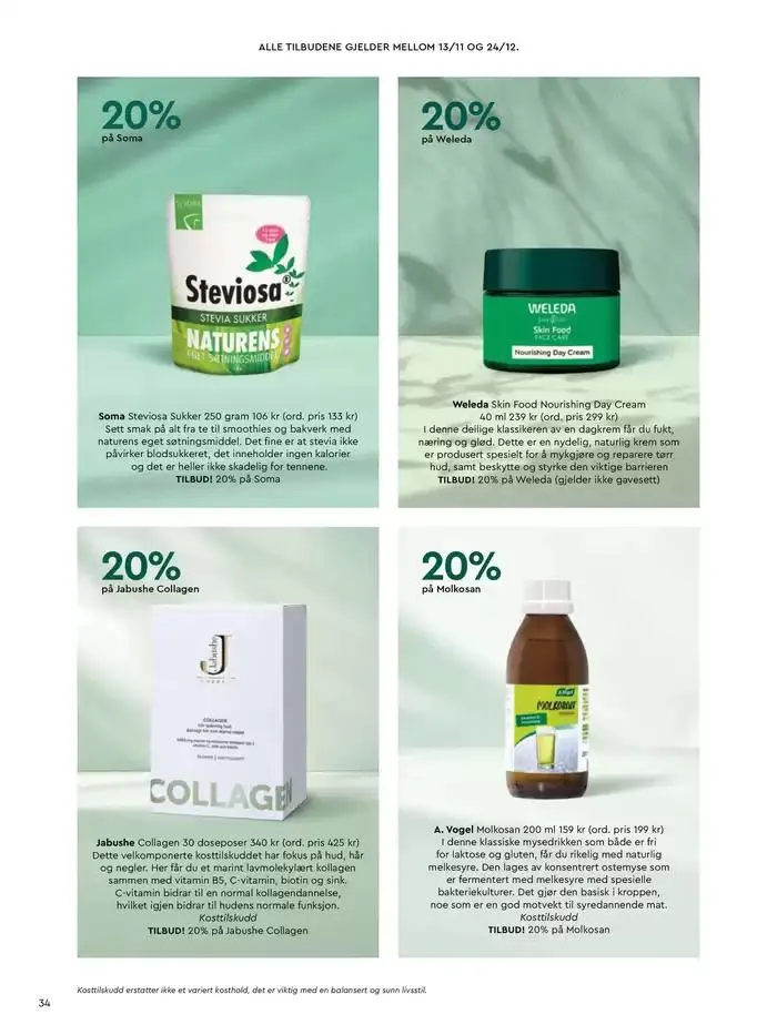 Live Life fra 14. november til 24. desember 2024 - kundeavisside 34