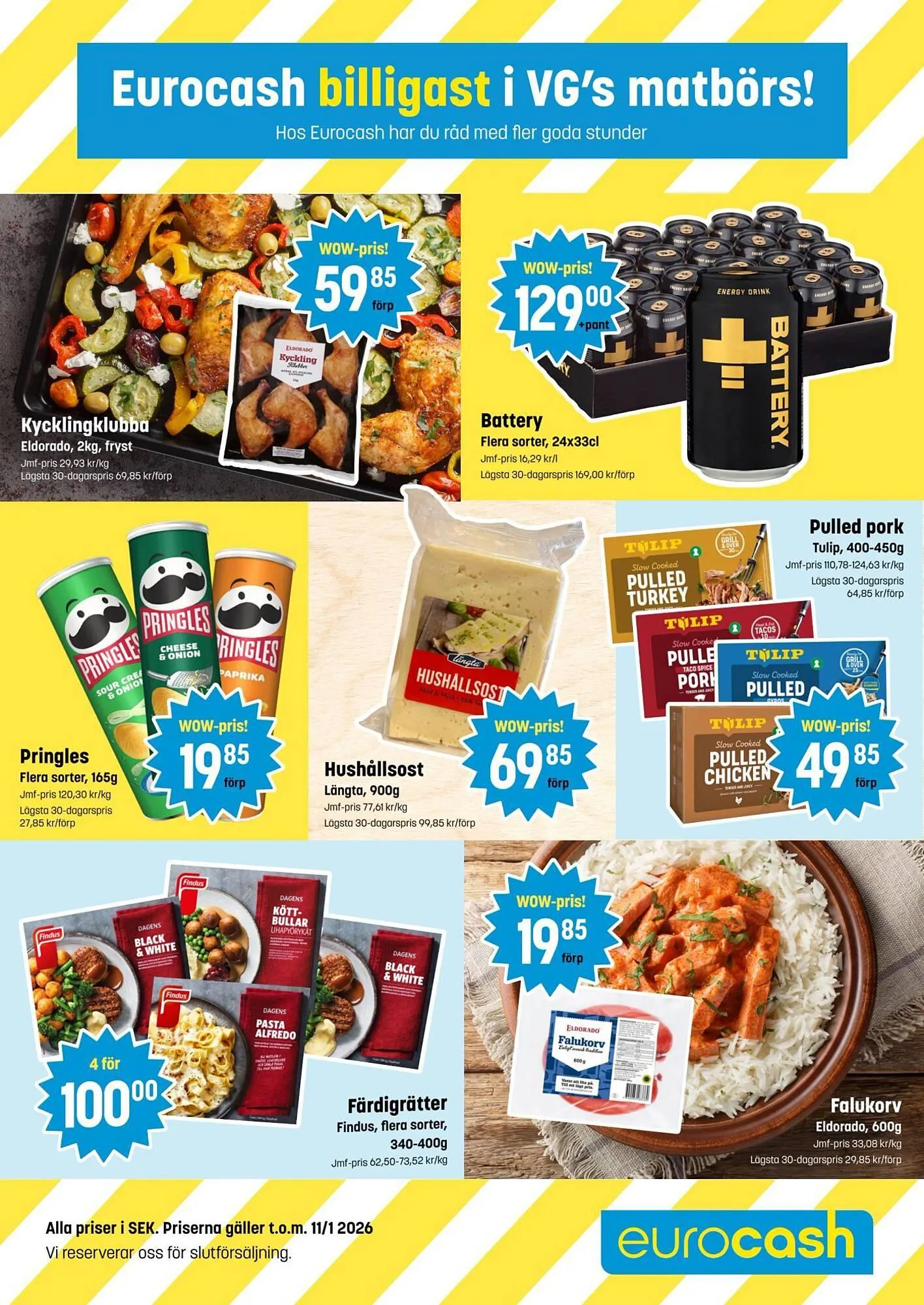 Eurocash kundeavis fra 2. januar til 12. januar 2026 - kundeavisside 1