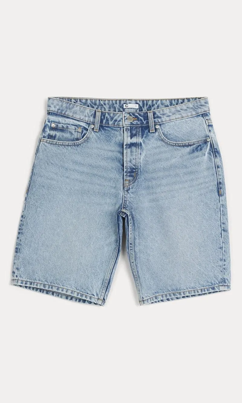 Bermudashorts i denim