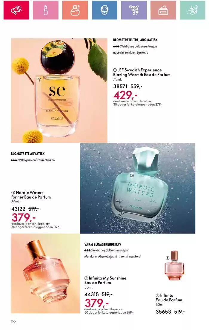 ORIFLAME Kundeavis fra 5. januar til 12. januar 2025 - kundeavisside 110